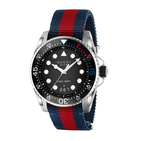 gucci dive watch blue|gucci dive watch review.